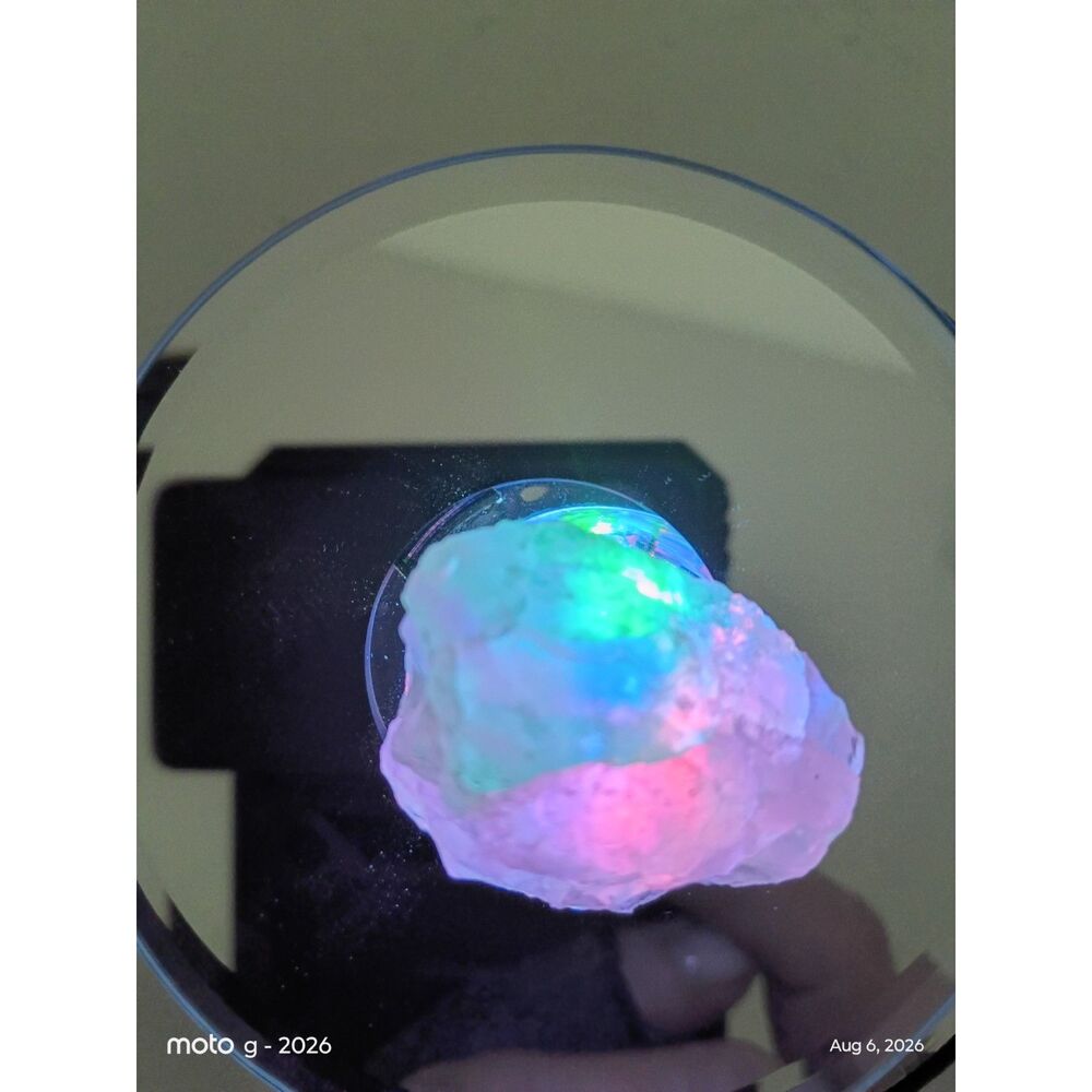 Rotating LED Lighted Display Base for Crystal & Glass Art